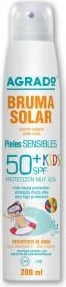 Spray dielli për fëmijë AGRADO Bruma Seca Solar SPF50+, 200ml