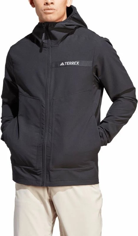 Jakne për meshkuj adidas Terrex, të zeza
