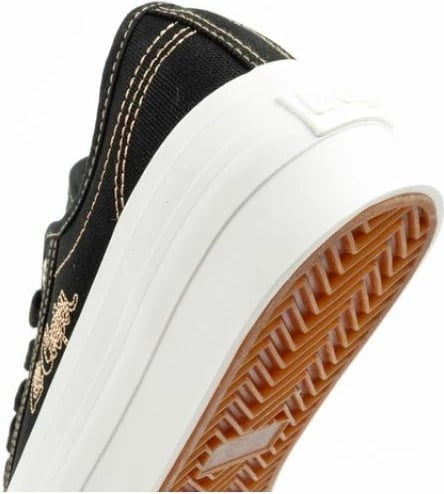 Atlete platforme për femra Lee Cooper, të zeza me të arta