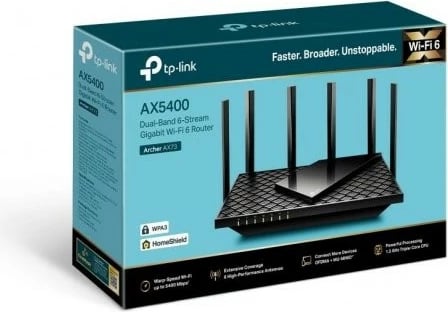 Router Wi-Fi TP-LINK Archer AX73 AX5400, 6 antena, USB 3.0, i zi