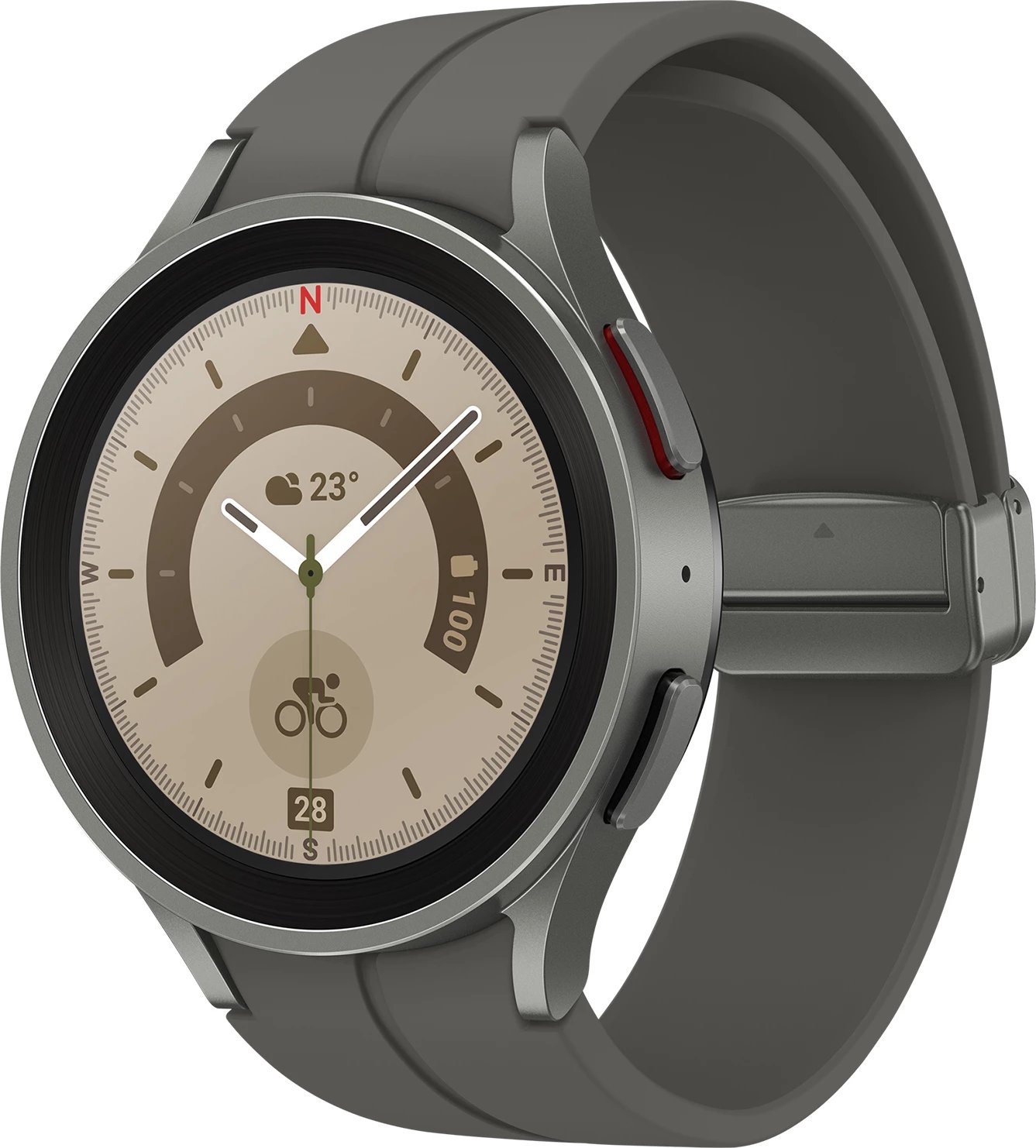 Smartwatch Samsung Galaxy 5 Pro, 45mm LTE, titanium gray