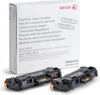 Toner Xerox 106R04349 3000 faqe i zi paketë dyshe