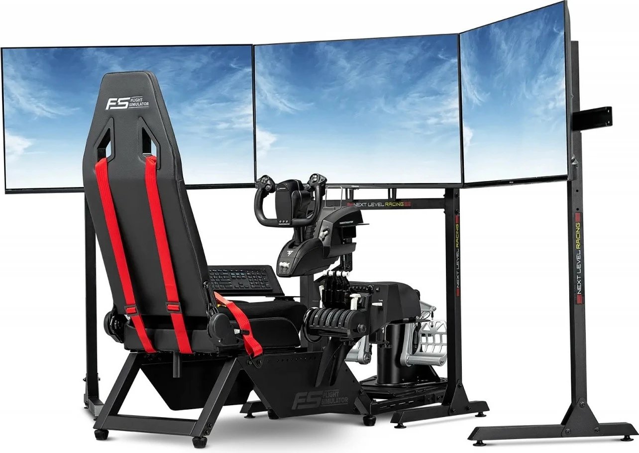 Kokpit simulatori fluturimi Next Level Racing NLR-S018, i zi