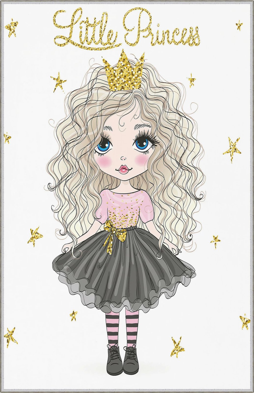 Qilim për fëmijë, shumëngjyrësh, 60x100cm, WOOKECE035