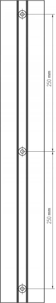 Mbajtëse muri Digitus DA-90451 për monitor 32" dhe tastierë/maus, alumini/çelik, e zezë/e bardhë