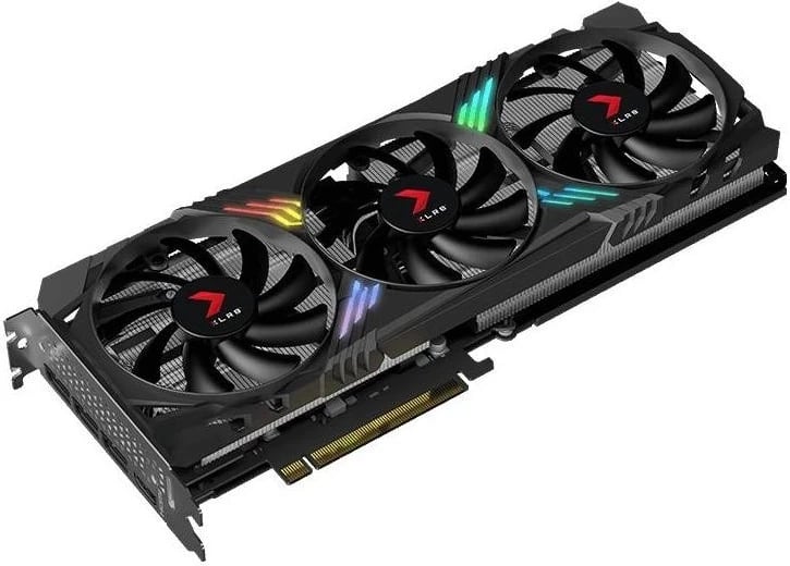 Kartelë grafike PNY GeForce RTX 4060 Ti XLR8 Gaming VERTO EPIC-X RGB Triple Fan 8GB, e zezë