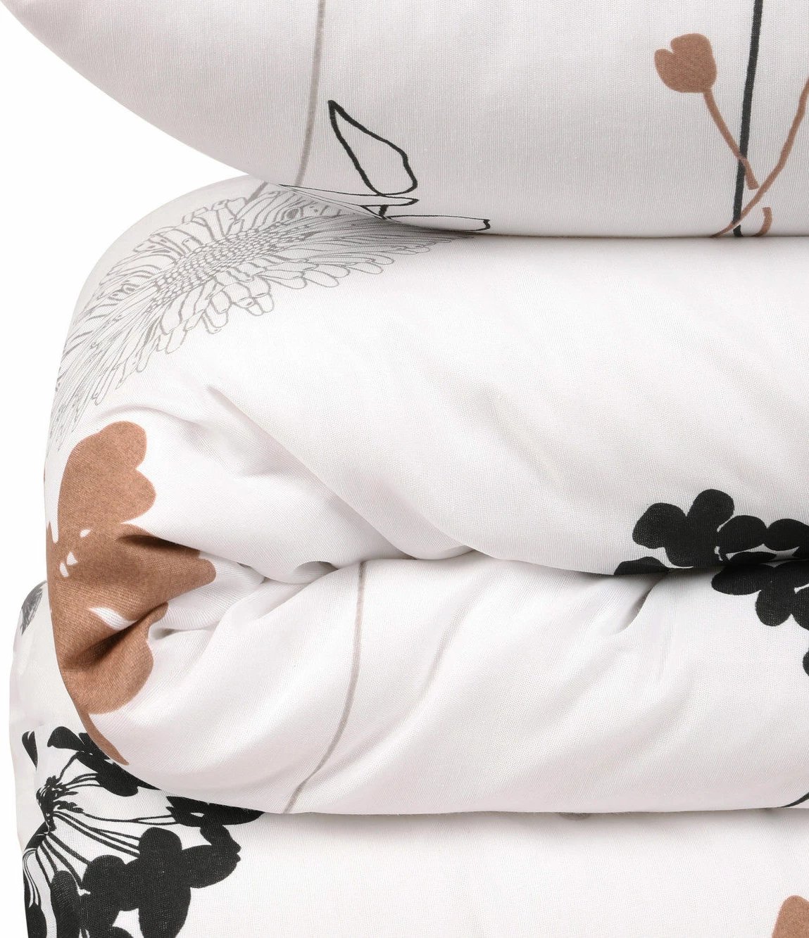 Set mbulesë për jorgan Super King, L'essentiel, Atlantis, e bardhë