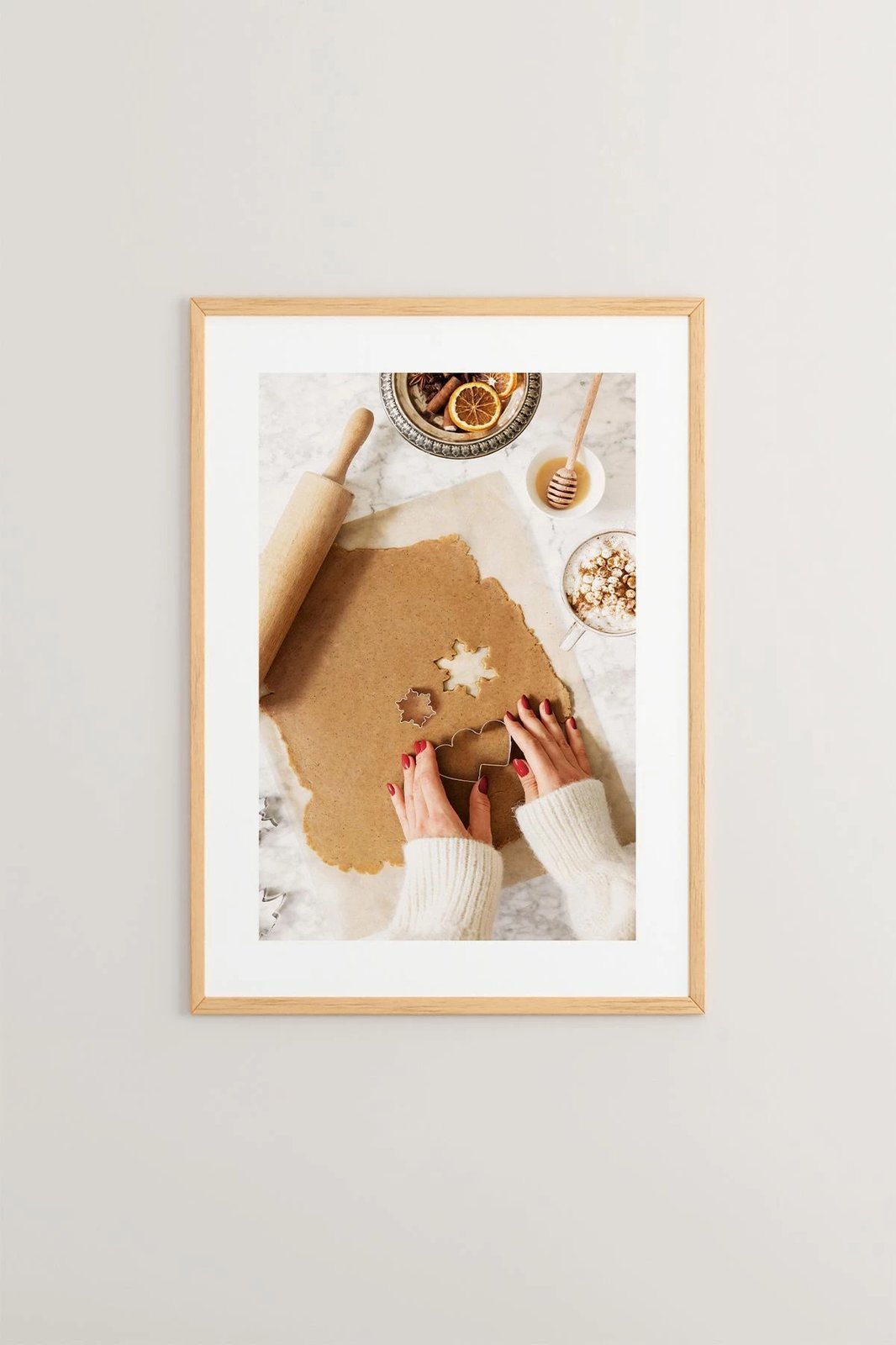 Pikturë dekorative me kornizë, Wallity, Nwyearsngmdl86, shumëngjyrëshe