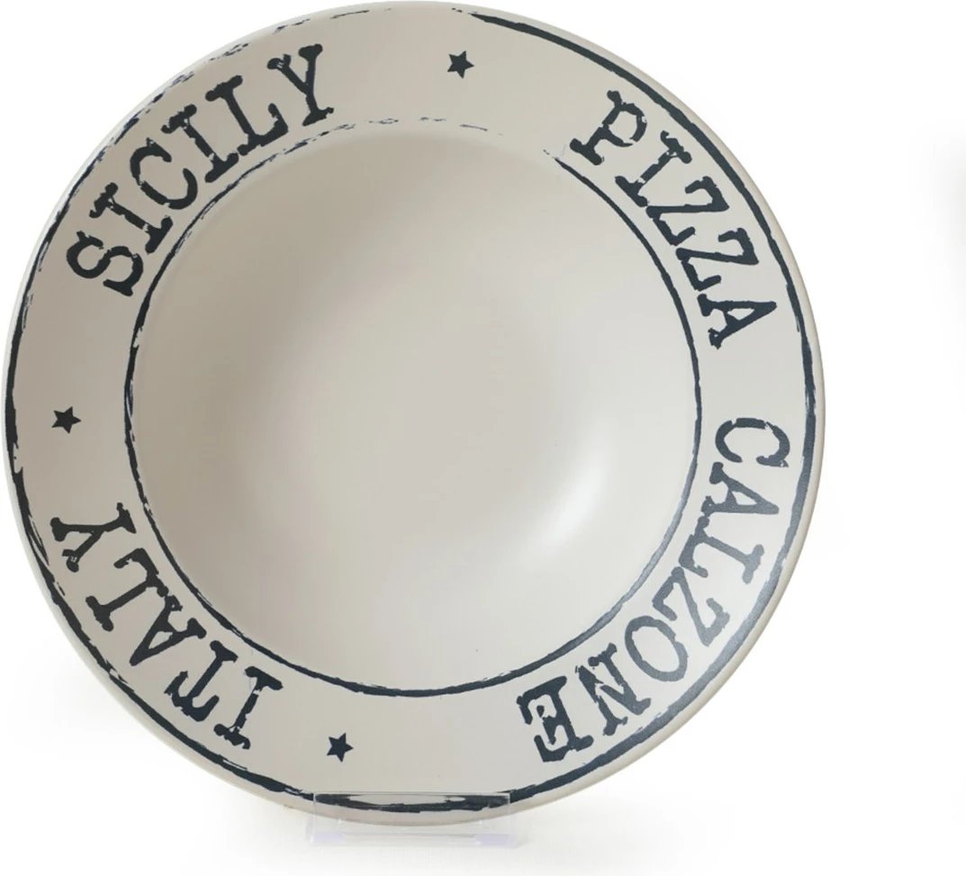 Pjata qeramike Hermia Concept, e bardhë, set prej 6 copash, 26cm, X0001449300000000000000000