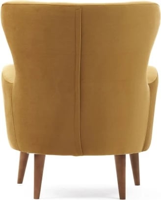 Karrige wing Karina, kadife ari, Atelier del Sofa