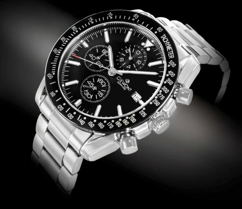 Orë dore për meshkuj Giewont, e zezë