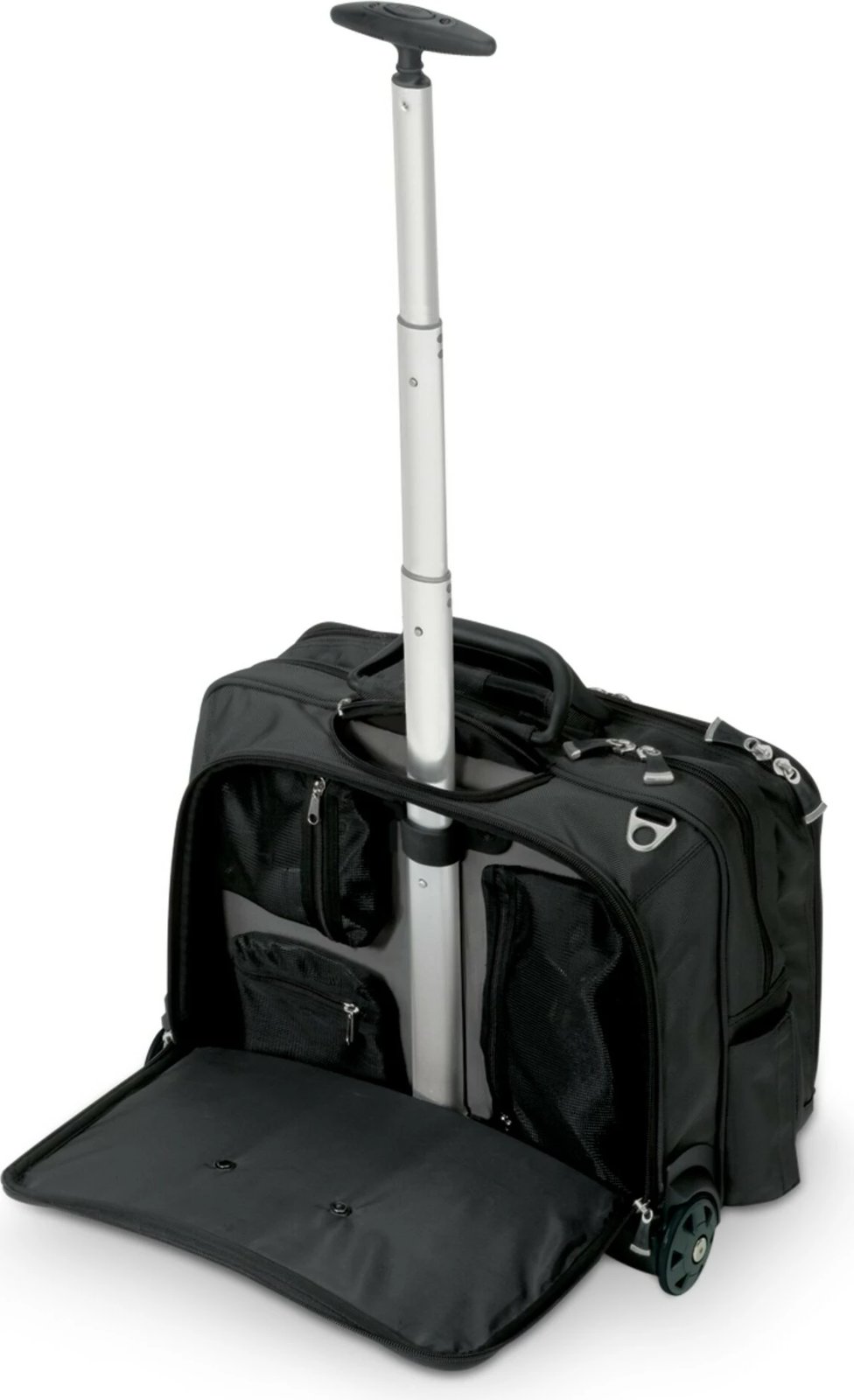 Çantë laptopi Kensington Contour 17 inç, me rrota, e zezë