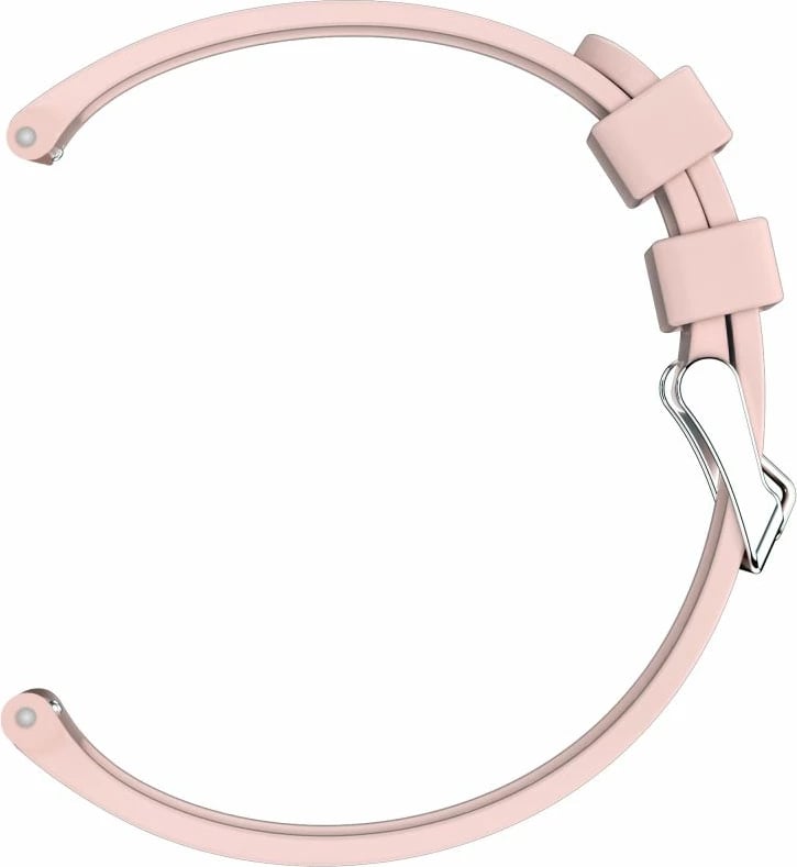 Rrip silikoni për orë të mençur Giewont, rozë