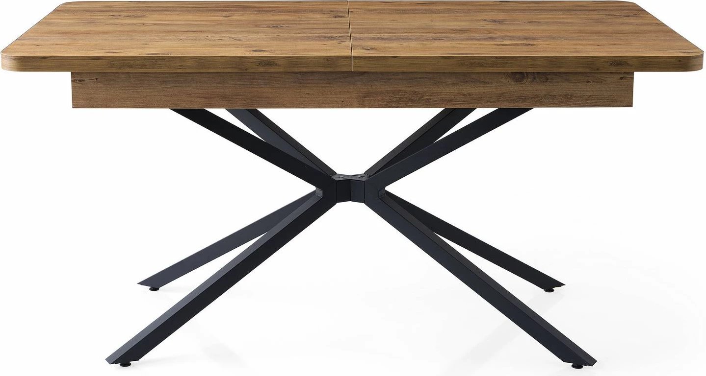 Tavolinë ngrënie me zgjatje, ngjyrë kafe, Skye Decor, Falcon - 2961