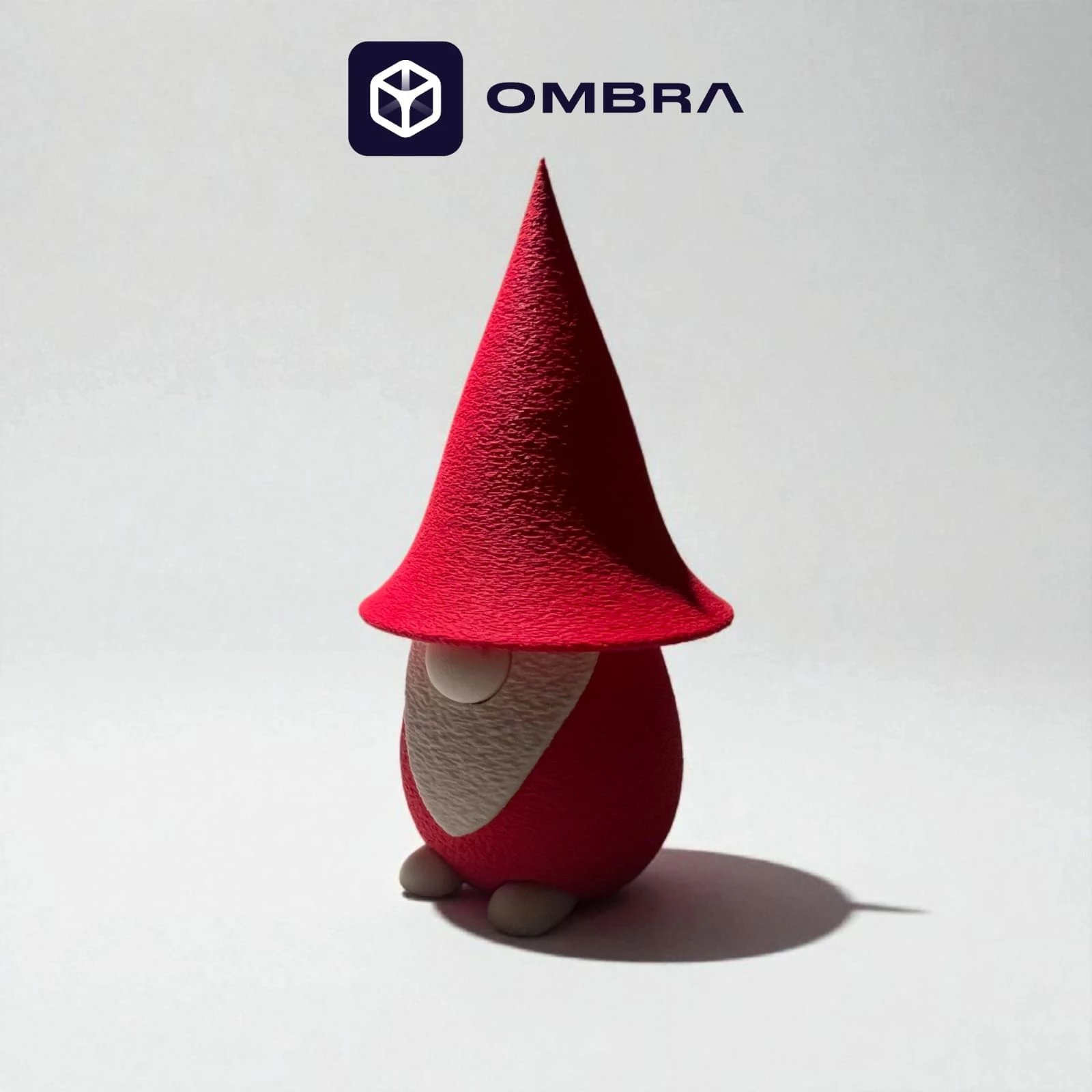 Gnomo mini - Christmas Red and White