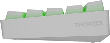 Tastierë Gaming Genesis, e bardhë