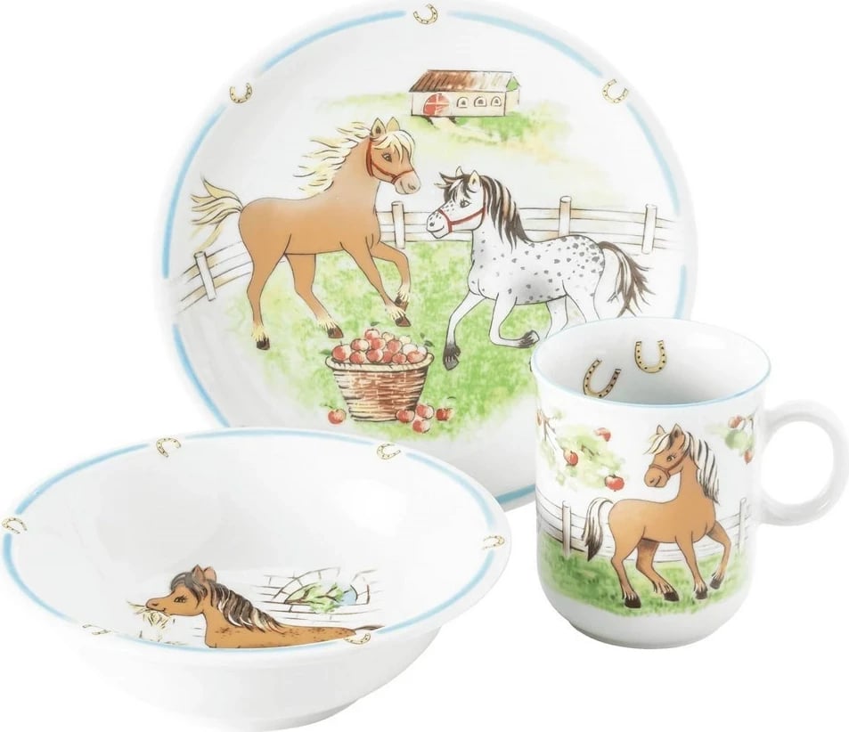 Set ushqimi për fëmijë Seltmann Weiden 001.716566, shumëngjyrësh, 3 pjesë