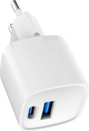 Karikues muri Gembird TA-UC-PDQC20-W-01, 20W, 2 porta USB, Bardhë