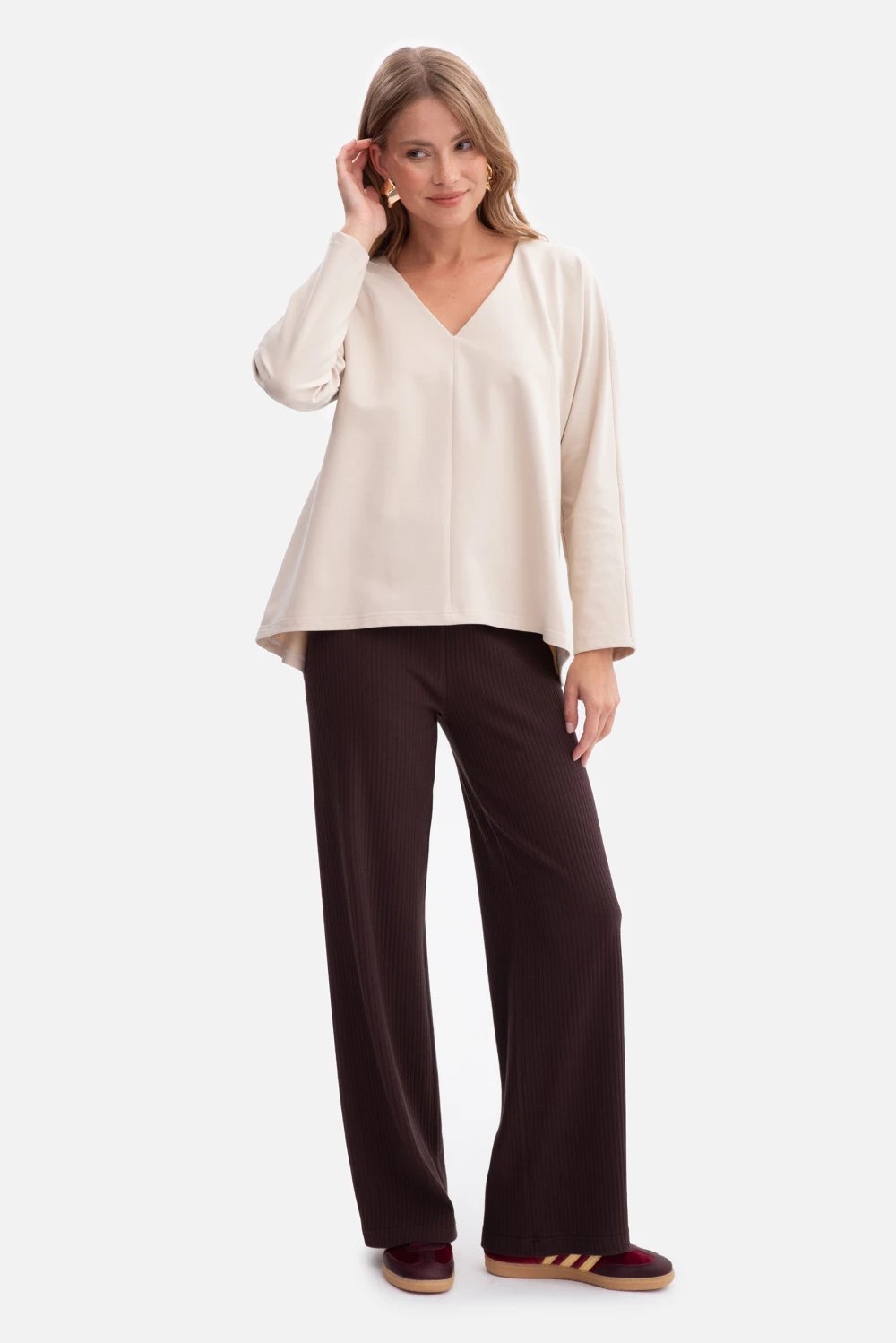 Bluzë femrash BeWear 218647, bezhë