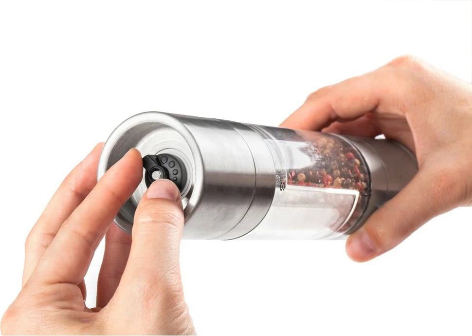 Bluajse manuale erëzash Lamart LT7014, inox, transparent