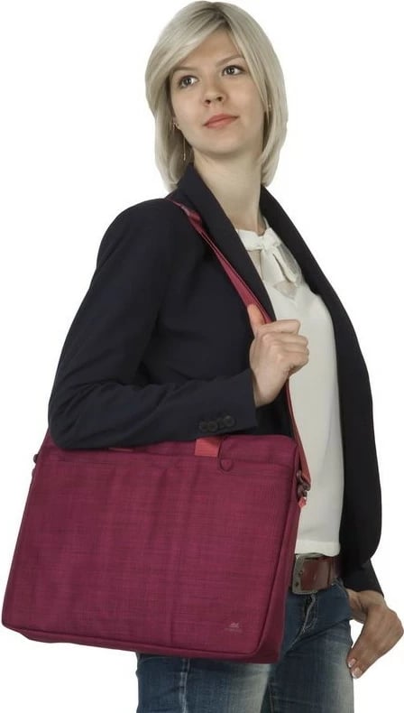 Mbështjellës laptopi RIVACASE Biscayne Lady Bag 15.6, e kuqe