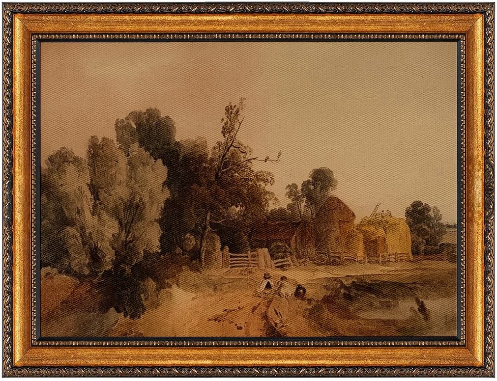 Pikturë dekorative në kanavacë me kornizë, Wallity, ATCRCVCNVSMDL58 - 40x60cm