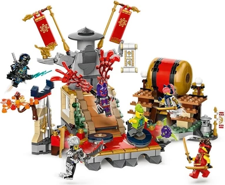 Set figura LEGO NINJAGO Tournament Battle Arena 71818,  6 pjesë