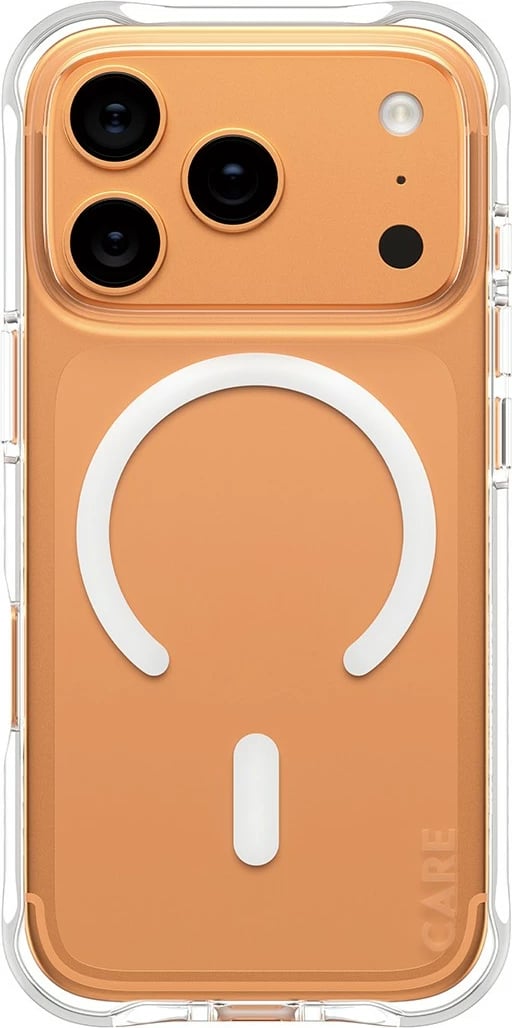 Mbështjellës PanzerGlass CARE fashionable Samba MagSafe për iPhone 17 Pro, transparent