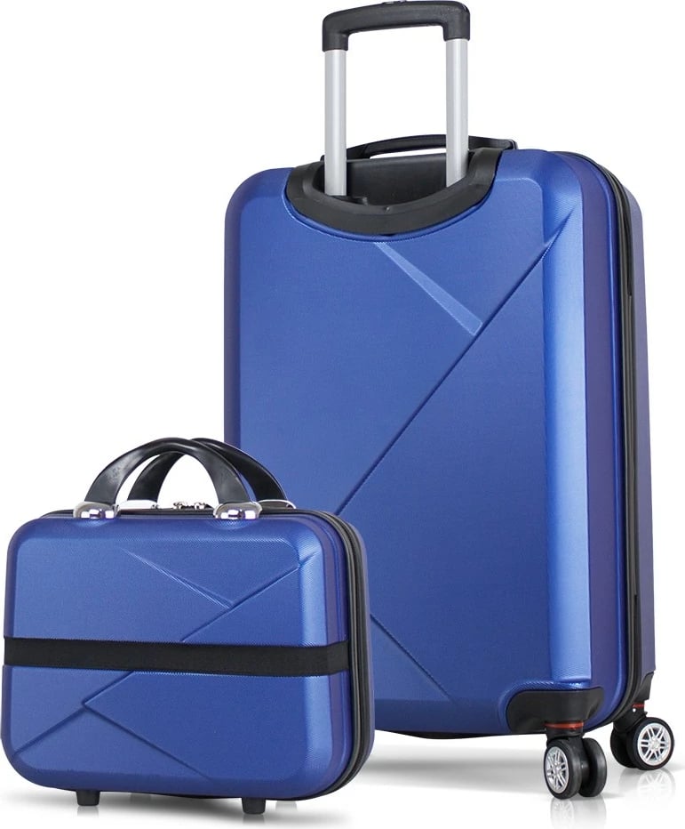 Set valixhesh (2 copë), ngjyrë kaltër, Zoozie Bags, 1376