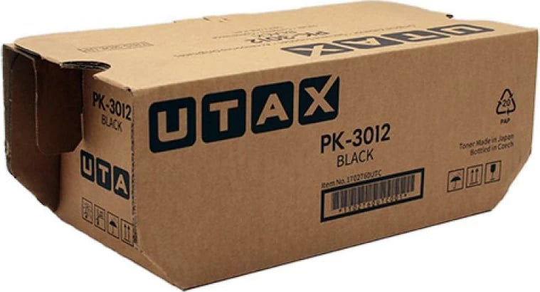 Toner, Utax PK-3012 (1T02T60UT0/1T02T60UTS/1T02T60UTC), kapacitet deri 24,000 faqe, i zi