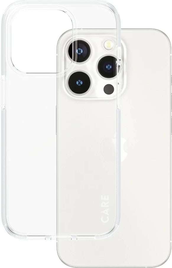 Mbështjellës PanzerGlass CARE Case Flagship Clear për iPhone 15 Pro transparent