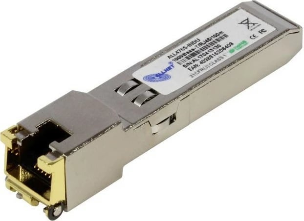 Modul Switch ALLNET ALL4765-INDU, SFP, 1000Mbit, RJ45, Industrial