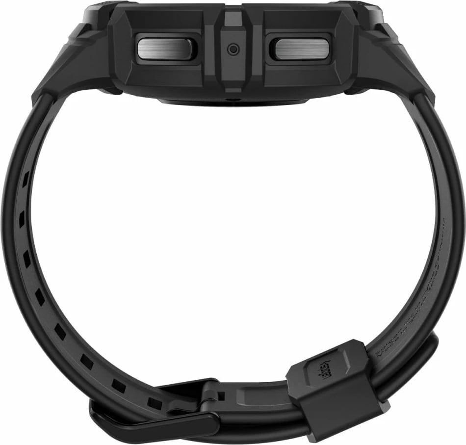 Mbështjellës Spigen Rugged Armor Pro me rrip për Samsung Galaxy Watch 5 Pro 45mm, Zi