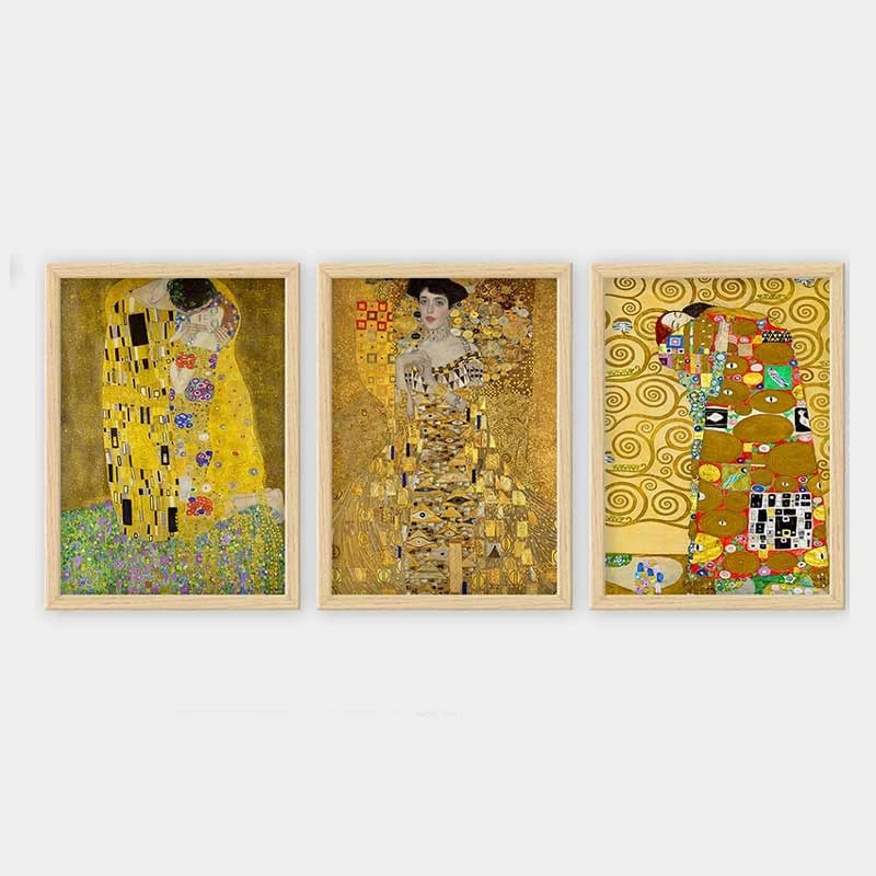 Pikturë dekorative me kornizë (3 copë), Wallity, 3NTC_UN3847949 _3545