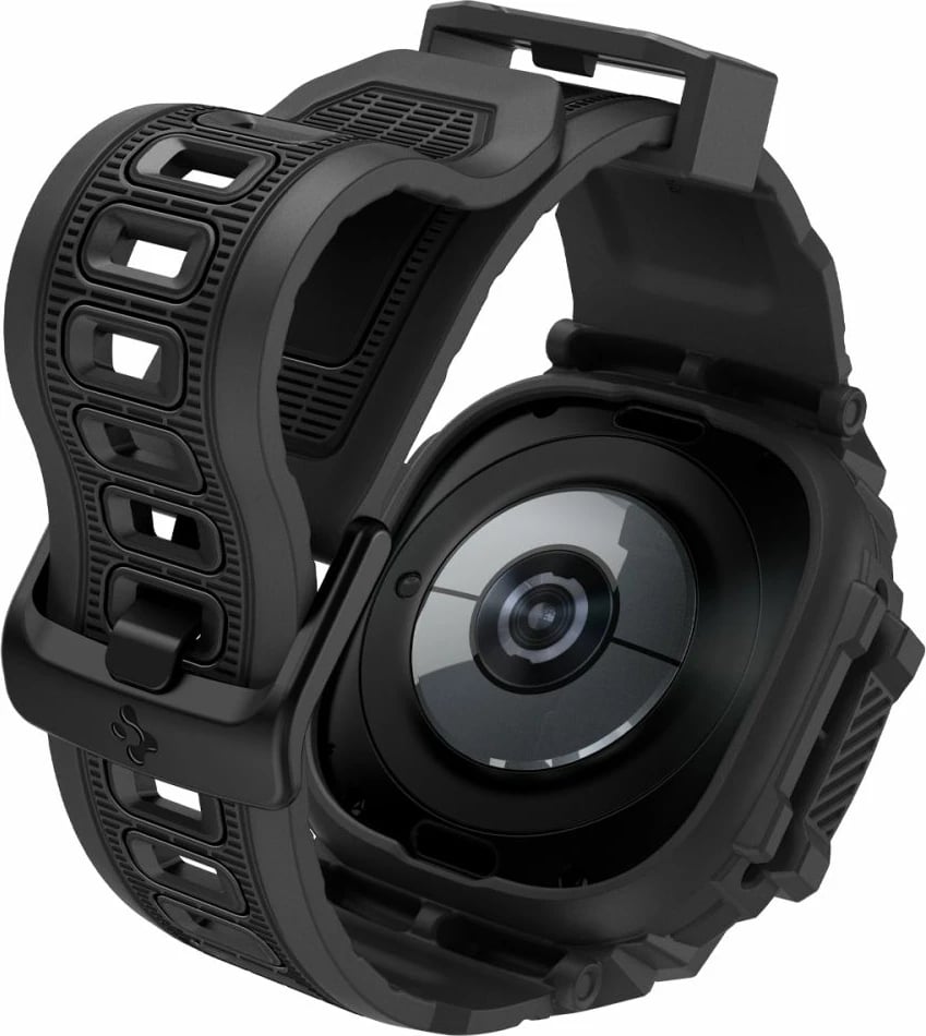 Mbështjellës Spigen Rugged Armor Pro për Samsung Galaxy Watch Ultra 47mm, i zi
