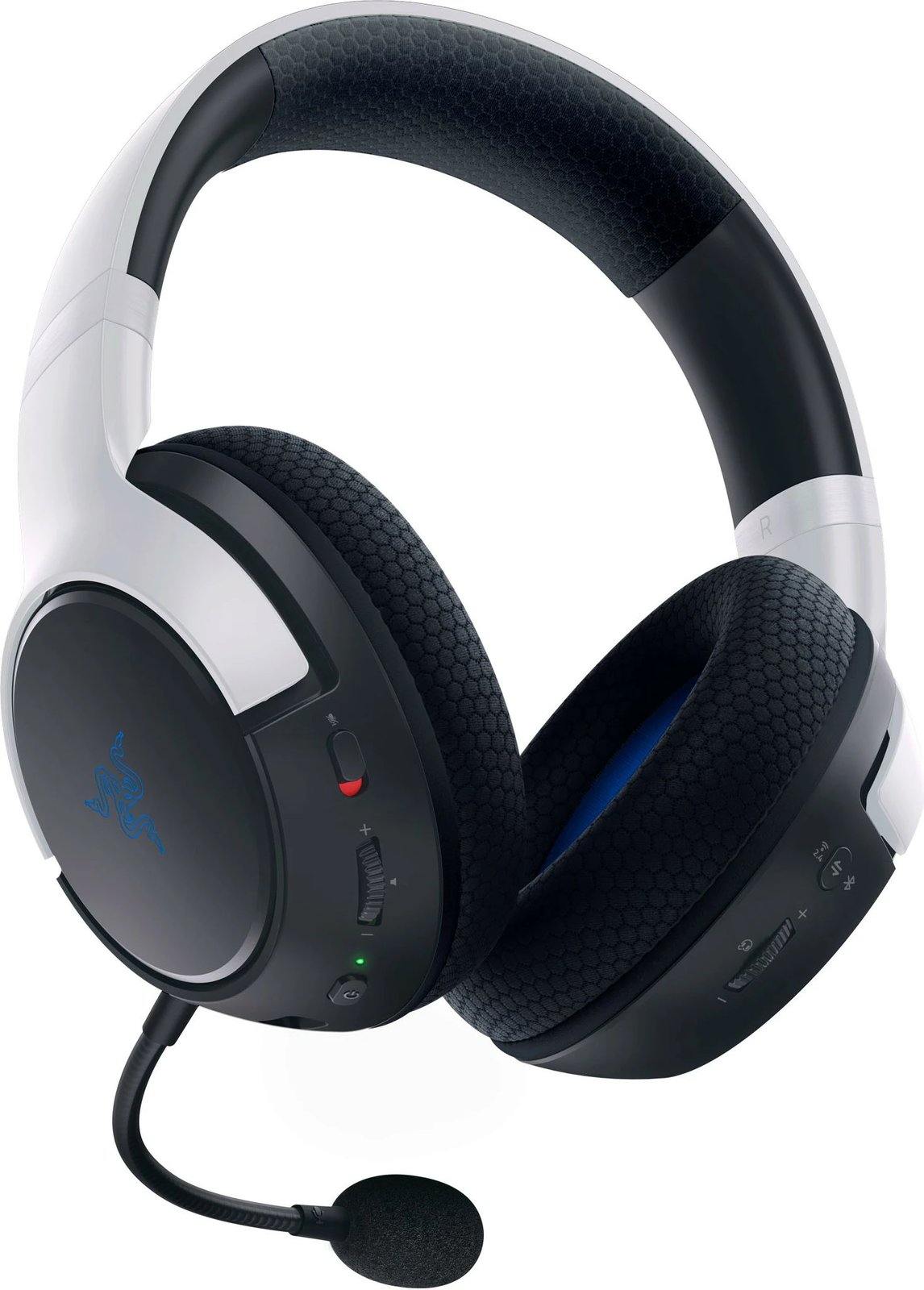 Kufje gaming Razer Kaira HyperSpeed, wireless, Bluetooth, USB-C, bardhë/zezë
