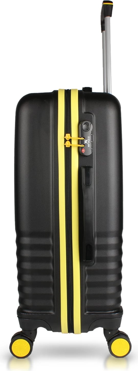 Set valixhesh (2 copë), Zoozie Bags, 8180, ngjyrë e zezë