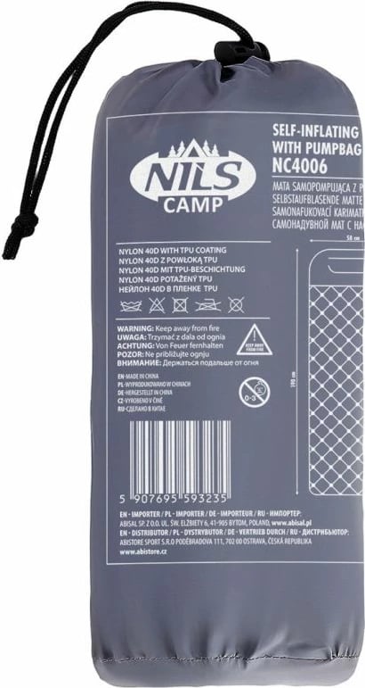 Dyshek kampingu Nils Extreme, gri