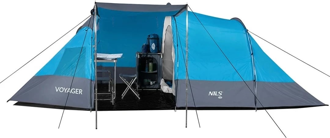 Tendë kampingu NILS eXtreme Voyager NC3027, Blu Tendë kampingu NILS eXtreme Voyager NC3027, Blu