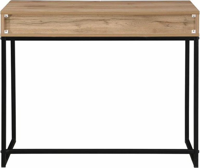 Konsolë Verde me 2 sirtarë, natyrale, mente, 90x42x75