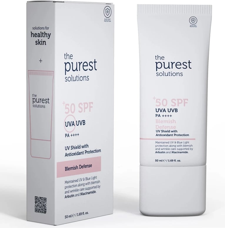 Krem kundër njollave The Purest Solutions SPF 50+ Blemish Defense, 50 ml