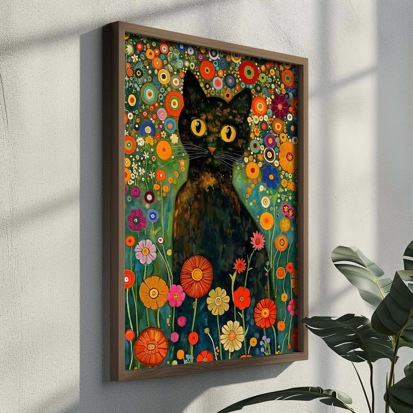 Pikturë dekorative me kornizë, MDF, shumëngjyrëshe, Wallity, GE214-L