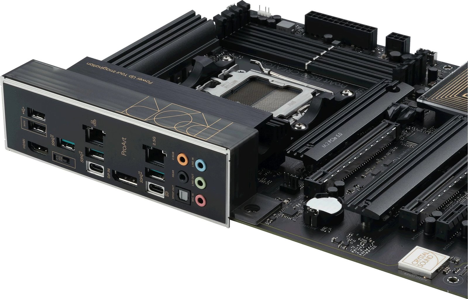 Pllakë amë ASUS ProArt B650-Creator, AMD, Socket AM5, DDR5-SDRAM, 128 GB