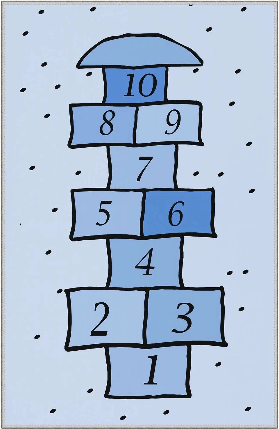 Qilim për fëmijë, shumëngjyrësh, Conceptum Hypnose, HMNT506, 80x120cm