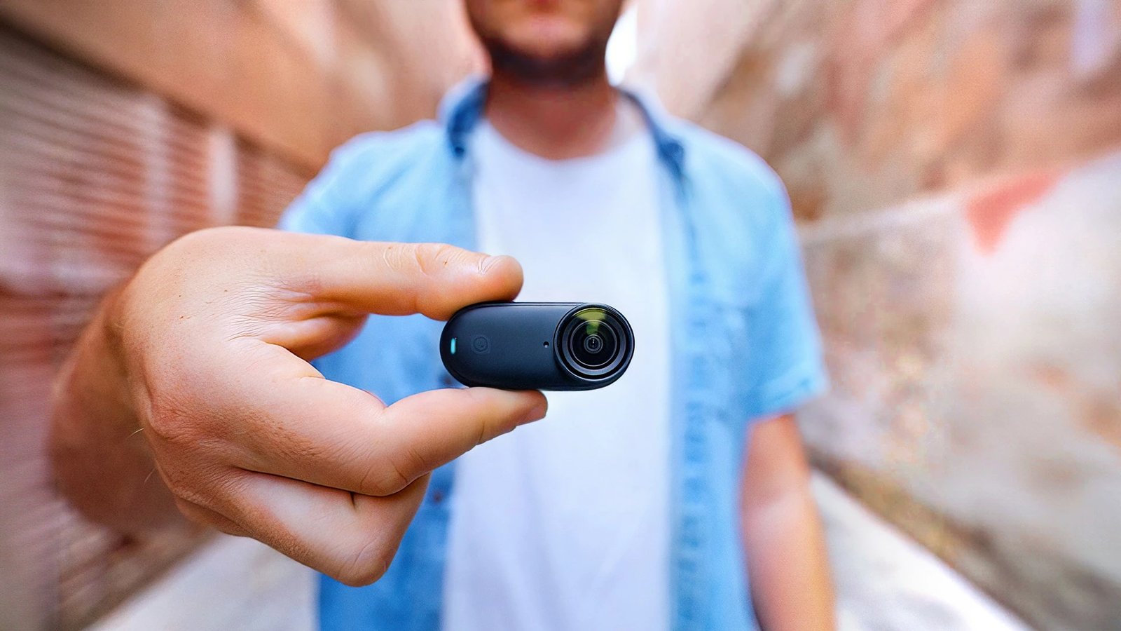 Kamerë aksioni Insta360 GO 3S, 4K Ultra HD, Wi-Fi, e zezë