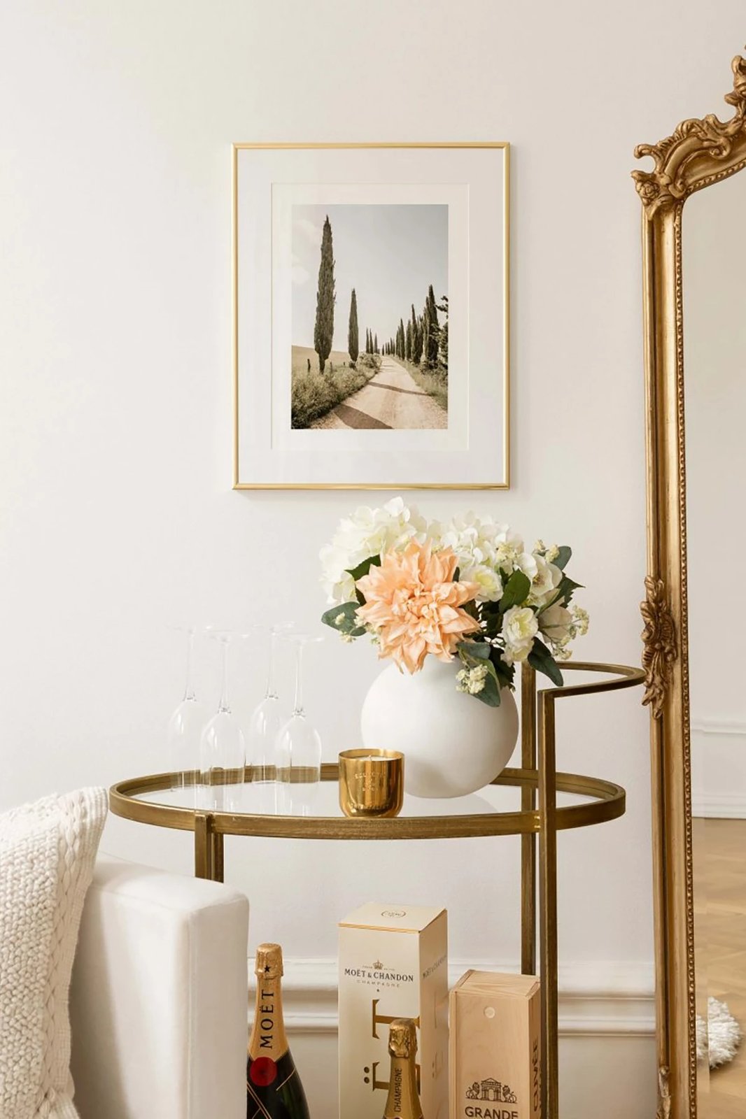 Pikturë dekorative me kornizë, Wallity, Tekhamcerceve97, shumëngjyrëshe, 33x48cm