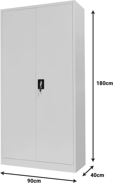 Dollap metalik Ugren nga Pakoworld, hiri, 90x40x180cm