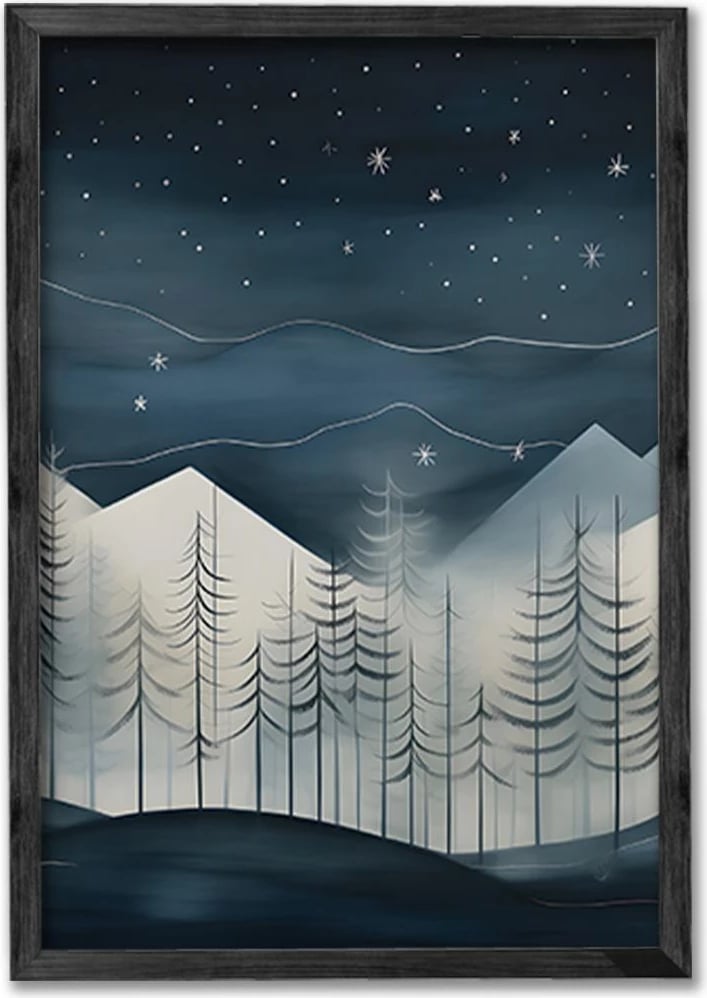 Pikturë dekorative me kornizë (3 copë), Wallity, Ersy3Syhcrv46