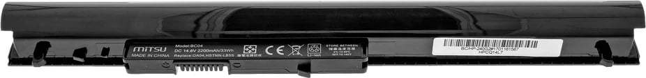 Bateri Mitsu për laptop HP 240 G2/255 G2, 2200 mAh, 14.8V, e zezë
