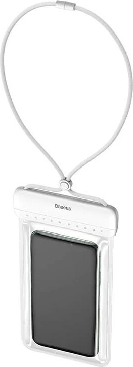 Mbështjellës i papërshkueshëm nga uji për celular Baseus AquaGlide, P60263700213-00, i bardhë